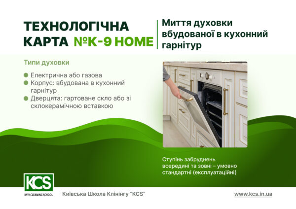 Духовка вбудована в кухонний гарнітур